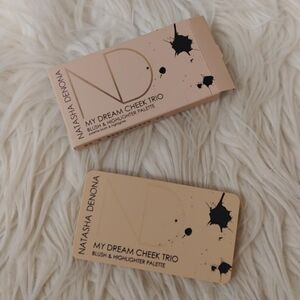 💖FIRM! NWT NATASHA DENONA MY DREAM CHEEK TRIO BLUSH AND HIGHLIGHTER PALETTE
